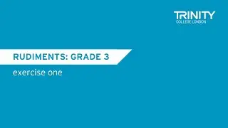 Trinity's Drum Kit Syllabus 2020 – 2023: Grade 3 - Exercise 1