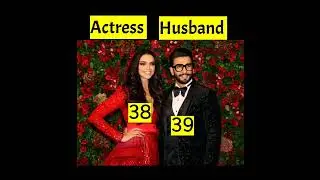 Bollywood actresses Husband/Bollywood couples age gap#Viral#Shorts