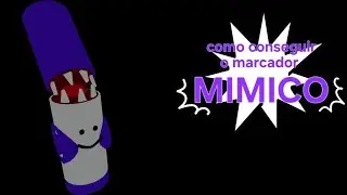 Como achar o marcador mimico (Find the markers)