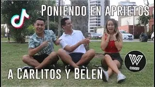 CARLITOS Y BELEN: Haciendo el mejor TIK TOK de parejas ll DETRÁS DE UNO PS