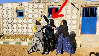 The battle of the nomadic lady: bad-mannered sister-in-law, evil mother-in-law