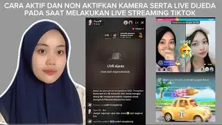 HOW TO ACTIVATE AND DEACTIVATE CAMERA AND PAUSE LIVE DURING TIKTOK LIVE STREAMING