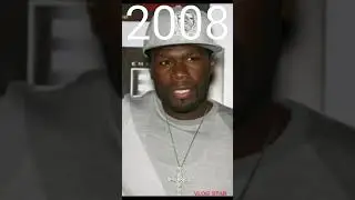 50 Cent over the years 1982-2023 evolution 