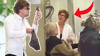 Collecting Human Hair From a Barbershop