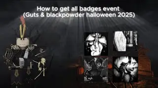 Guts & Blackpowder halloween 2025:how to get event achievements