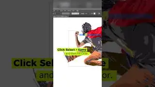 How to fill color to multiple objects in Adobe Illustrator with a few clicks! 