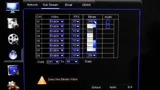 Network Menu