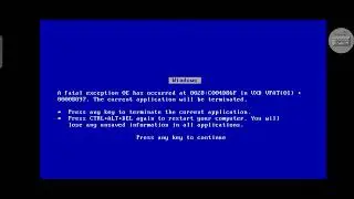 AAAAAAAA (has a BSoD)