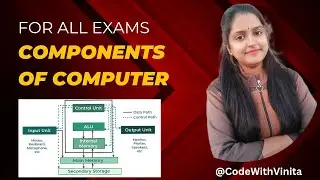 Basic Computer| Component of computer|Part-6|input, CPU, output, memory| important for all exams