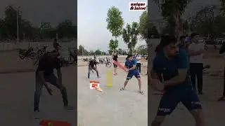 Afghan spinner Rashid Khan takes time out to play gully cricket  🏏