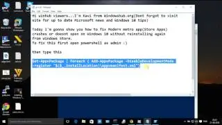 fix corrupted Windows 10 store apps