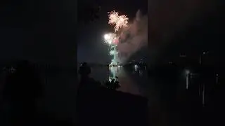 Lotus tower fireworks | New year 2024 | Colombo #visitsrilanka