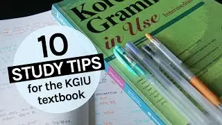 How to study Korean effectively with Korean Grammar in Use | Note-taking tips