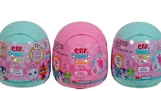 Cry Babies Magic Tears Pets Blind Box Unboxing Toy Review