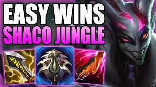 HOW TO WIN THE EARLY GAME EASILY WITH SHACO JUNGLE IN DIA ELO! - Gameplay Guide League of Legends