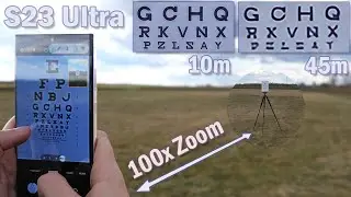 Samsung Galaxy S23 Ultra - Zoom Test with Scene Optimiser enabled