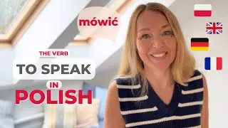 How to use the verb 'to speak' MÓWIĆ in Polish when saying what languages you speak