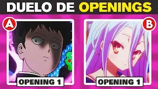DUELO DE OPENINGS ANIME 🥊🤔 SALVA 1 OPENING ANIME