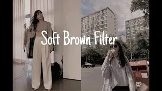soft brown filter II Capcut Tutorial