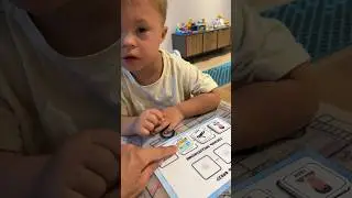 СТРОИТ ФРАЗЫ. ВИЗУАЛЬНЫЕ ПОДСКАЗКИ. #особенныйпетя #downsyndrome