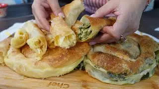 Nauči da razvlačiš domaće kore | Traditional Homemade Phyllo Dough Tutorial!