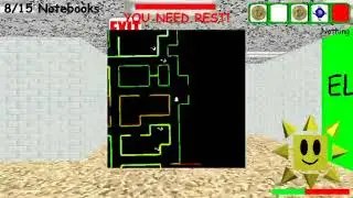 THIS MAP IS WAY TOO HARD! |Baldi's Basics Random Map Series 2: Baldi's Quirky Academy