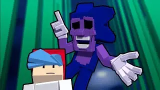 ENDLESS with Lyric! - FNF Minecraft Animation - ANIMATED - Friday Night Funkin' Vs Majin Sonic.exe