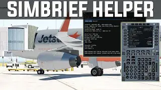 X-Plane 11 | SimBrief Helper - Making FMC entry easy