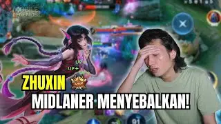 ZHUXIN HERO RUSAK! LAWAN DI JADIKAN MAINAN SAMPAI KENA MENTAL! | MOBILE LEGENDS  - MLBB