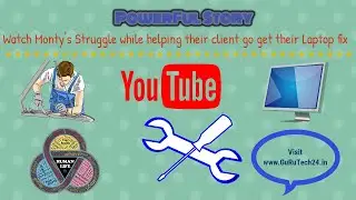 Monty's Expert Laptop Fixing Journey #tech #motivation #computer