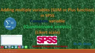 Adding multiple variables using SUM or Plus function into single variable (Questionnaire analysis)