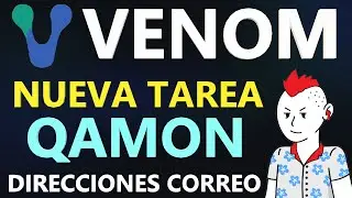 🔥AIRDROP VENOM NETWORK🔥| ✅QAMON NFT y DIRECCIONES PARA EL CORREO✅