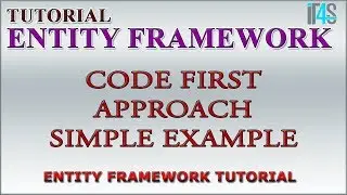 Entity Framework Tutorial - Example of code first approach