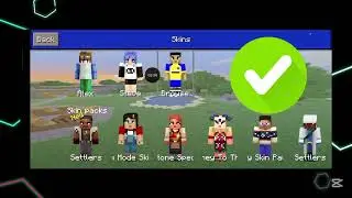 Oddiy minecraftga skin o'rnatish osson usul 