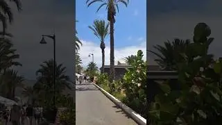 walking through Las Americas in Tenerife #tenerife #canaryislands #tenerifesur #pov #lasamericas