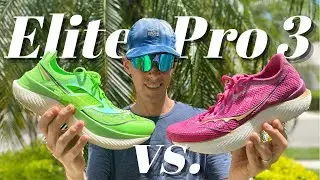 SAUCONY ENDORPHIN ELITE vs. SAUCONY ENDORPHIN PRO 3: a Saucony Super-Shoe Showdown