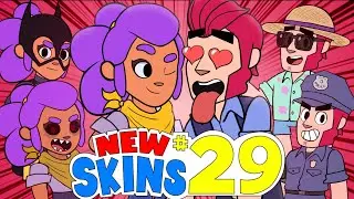 SHELLY & COLT NEW SKINS IDEAS - BRAWL STARS ANIMATION #29