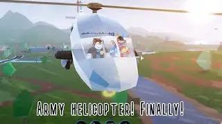 So, I bought the army helicopter...