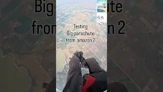 Testing cheap parachute , from amazon 2 @insta360 