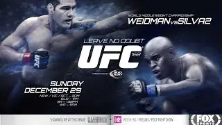 UFC 168 CHRIS WEIDMAN VS ANDERSON SILVA 2 (PROMO)
