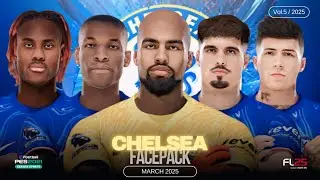 Chelsea Facepack Update Pes 2021 & FL25 Vol.5 (SIDER) PC