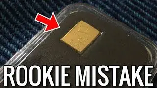 My Gold Stacking Rookie Mistake: 1 gram Gold Bar Short Term vs Long Term Financial Planning