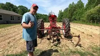2 row Cultivating with the Super C