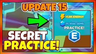 NEW SECRET PRACTICE AREA LOCATION! ANIME PUNCHING SIMULATOR UPDATE 15