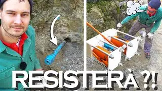 Forare la ROCCIA 4 metri: prova di trazione