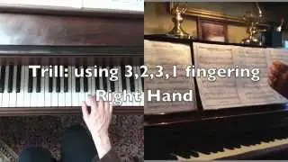 Piano Technique: Trill using 3,2,3,1 fingering