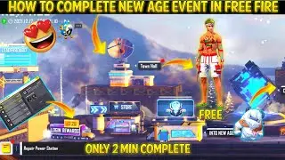 how to complete new age event free fire new event today free fire new age event ff naya event