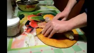 Бычьи яйца жареные с луком и картошкой на гарнир)))