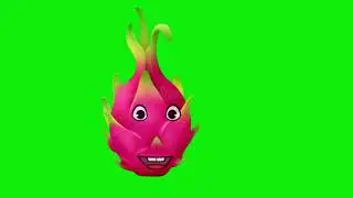 GREEN SCREEN CARTOON FRUITS| GREEN SCREEN TALKING FRUITS| LET'S TUBE|