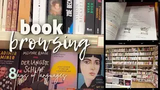 browsing language learning books 🛍️